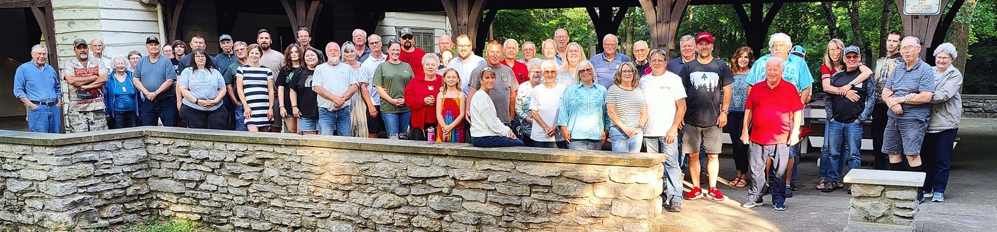 Car Club meeting group of members